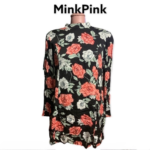 MINKPINK Dresses & Skirts - NWOT - Gorgeous Floral Tunic/Mini Dress